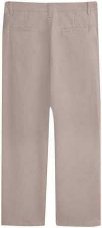 Premium Cotton Linen Pants for Men - Casual Lightweight Business Pants
