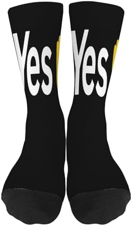 F Yes High Knee Socks Liner for Men Kawaii Comfy