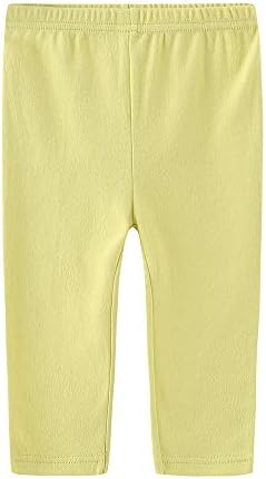 Kiddiezoom Adorable Solid Cotton Pants for Baby Girls