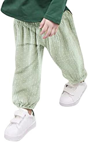 Long-Fitting polka-dot Cotton Pants