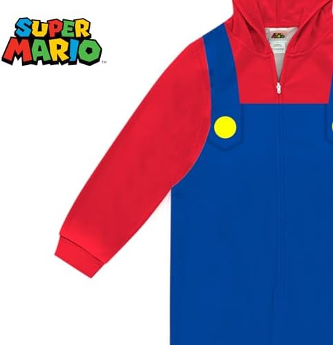 Super Mario One-Piece Pajama Set for Boys