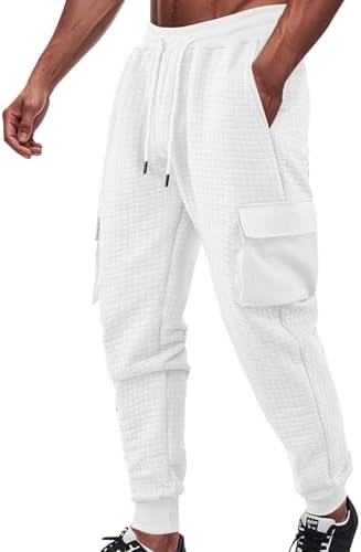 Wenkomg1 Elastic Waist Sweatpants