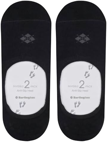Burlington Mens Everyday Multipack M in Cotton No-Show PlainLiner Socks