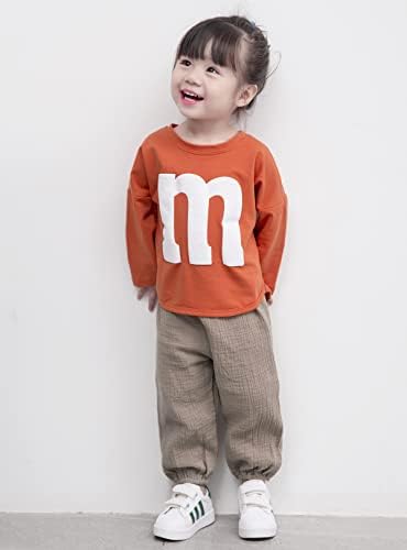 BULINGNA Kids Toddler Elastic Harem Pants