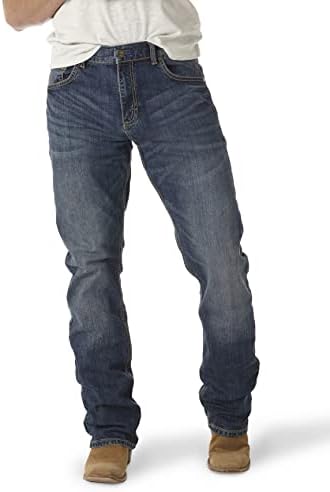 Mens Wrangler Retro Slim Fit Boot Cut Jean