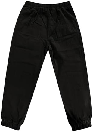 Premium Cotton Linen Ankle Pants