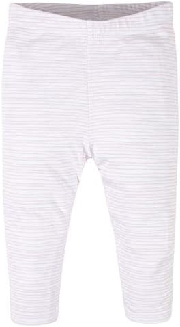 Onesies Brand Baby Girls 4 Pack Cuffed Pants Mix Match