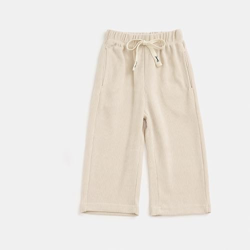 Azrian Kids Baby Girls Solid Wide Leg Pants