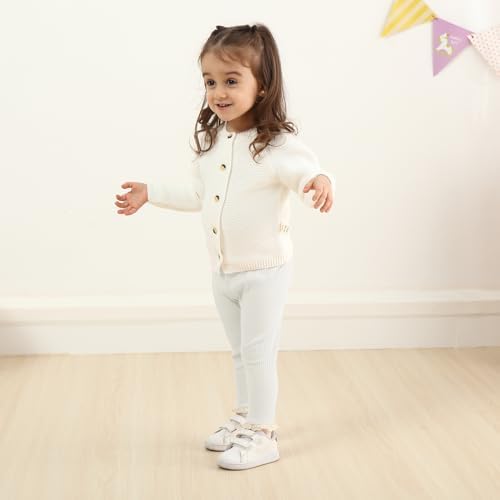 DREAM BUS 5 Pack Toddler Girl Thick Bottoms with Lace Trim