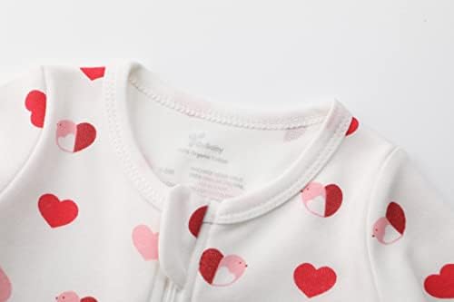 O2 BABY Organic Cotton Zip-Front Sleeper Pajamas