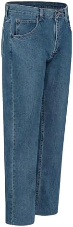 Relaxed Fit Denim Pants Men