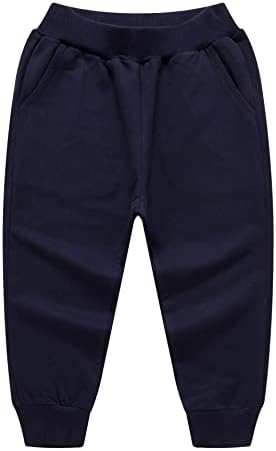 RUKOSU Toddler Cotton Jogger Pants for Kids