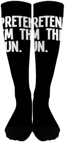 Pretends Im The Sun Socks - Funny Halloween Costume Socks