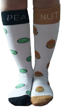 Mixin Itup Knee High Compound Word Socks for Girls