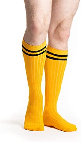 Supportive Cotton Knee Socks for Men Women