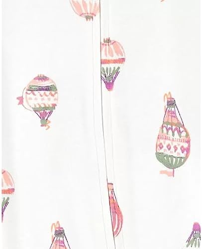Carters Girls 1-Piece Snug Fit Footie Sleeper PJs