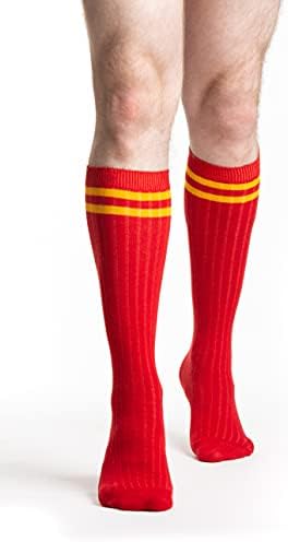 Supportive Cotton Knee Socks for Men Women