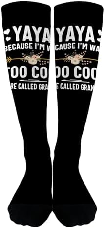 Cool Socks for Her Funny Grandmother Gift
