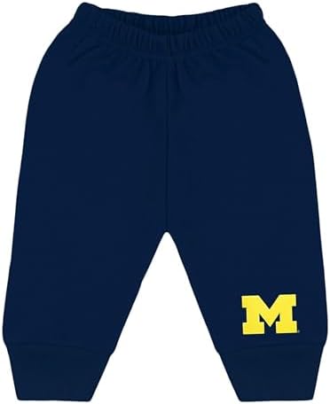 Creative Knitwear NCAA College Baby Jogger Sweatpants - Soft Comfortable