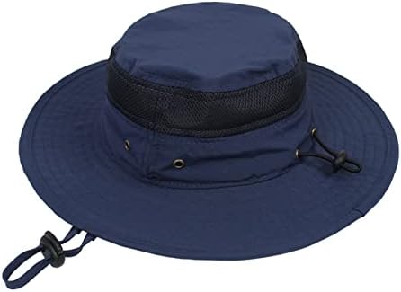 Kids Round Wide-Brim Adjustable Sun Hat Toddler