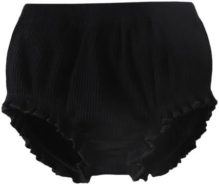 3-Pack Summer Comfortable Baby Girl Bloomers with Ruffle Design