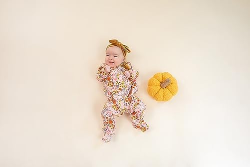 Mud Pie Baby Girl Sleepers Luxurious Two-Piece Set