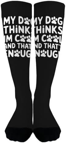 GenericMy Dogs Thinks Im CoolFunny Dog Lover Cotton Socks for Kids