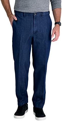 Haggar Mens Denim Trouser Pants