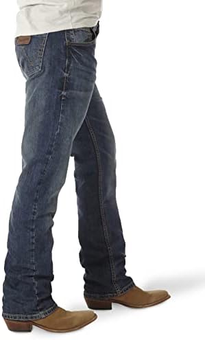 Mens Wrangler Retro Slim Fit Boot Cut Jean
