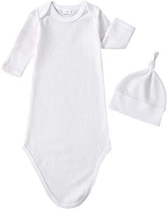 Lefyira Knotted Romper for Infant Boys Girls