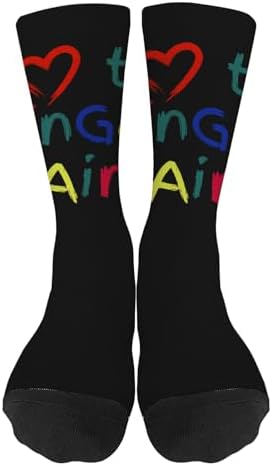 I Heart to Fingers Paint Socks for Boys