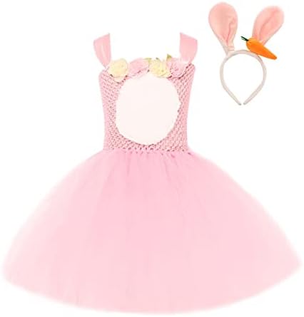 Easter Baby Girl Romper with Bunny and Egg Print