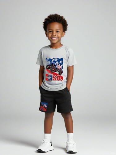 Patriotic 4th of July Boys Outfit Set