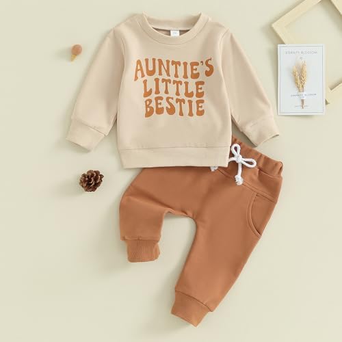 Soft Playful Crowd-Pleaseing Baby Girl Outfit Set - Long Sleeve Sweater Pants