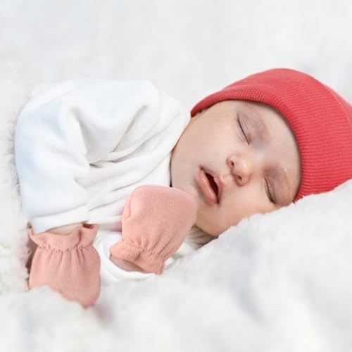 BQUBO Newborn Mittens for Boys and Girls 0-6 Months