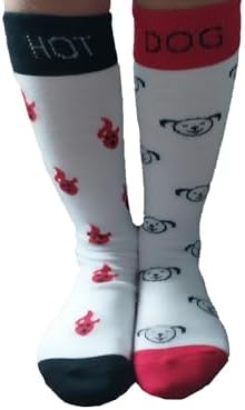 Mixin Itup Knee High Compound Word Socks for Girls