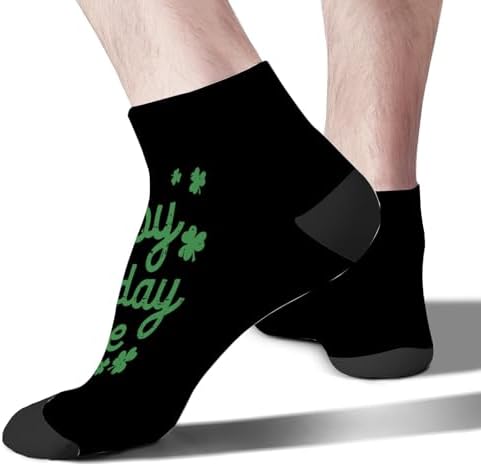 St Patricks Day Mens Calf Socks