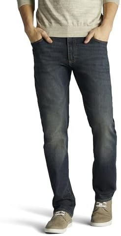 Mens Lee Big Tall Stretch Straight with Extreme Motion