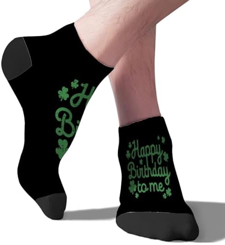 St Patricks Day Mens Calf Socks