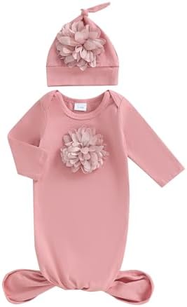 Kavousa Newborn Sleeping Bag with Hat and Cap Set