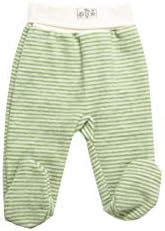 Organic Merino Wool Baby Footed Pants