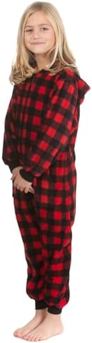 Stylish Boys Micro Polar Fleece One-Piece Pajama Set