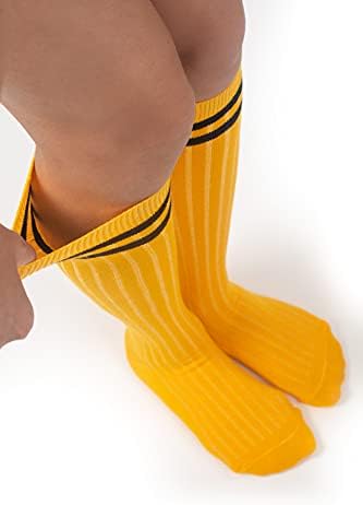 Supportive Cotton Knee Socks for Men Women
