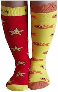 Mixin Itup Knee High Compound Word Socks for Girls