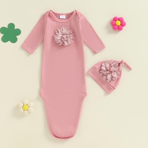 Kavousa Newborn Sleeping Bag with Hat and Cap Set
