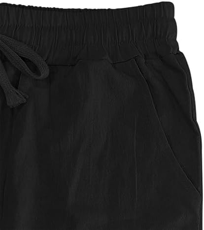 Cotton Linen Casual Drawstring Pants for Men - Brand Brand