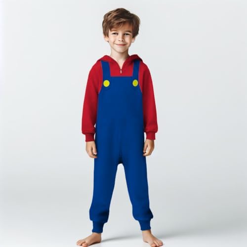 Super Mario One-Piece Pajama Set for Boys