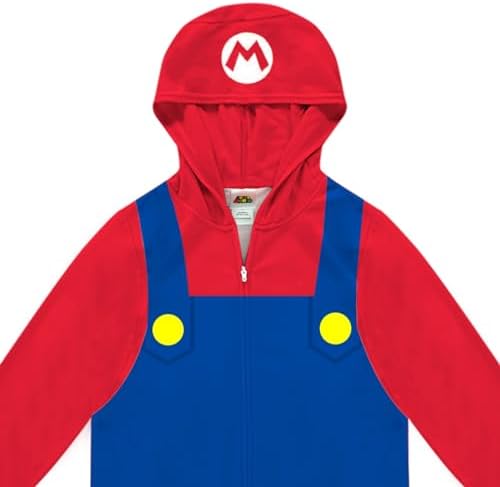 Super Mario One-Piece Pajama Set for Boys
