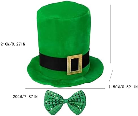 St Patricks Day Hat with Tie Knot