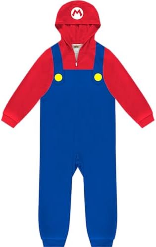 Super Mario One-Piece Pajama Set for Boys